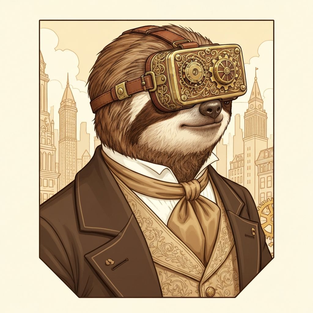 Сэр Ленивкинъ в VR-монокле